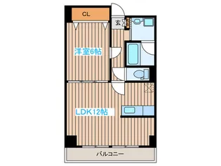 サークル10ビル【7階】の間取り