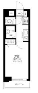 Verona池袋本町Lusso【1階】の間取り