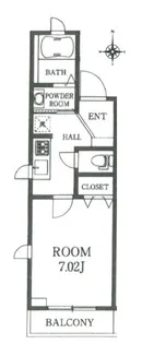 One’s Stage上落合II【2階】の間取り