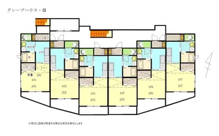 グレープハウスIII【2階】の間取り