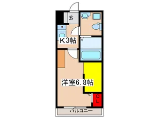 ビラ510 No.7【3階】の間取り