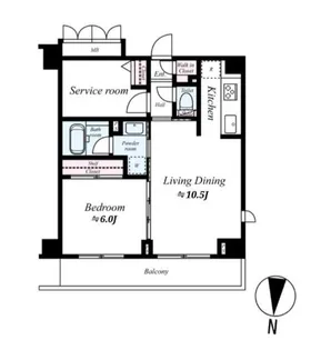 ARTESSIMO GLEIS【5階】の間取り