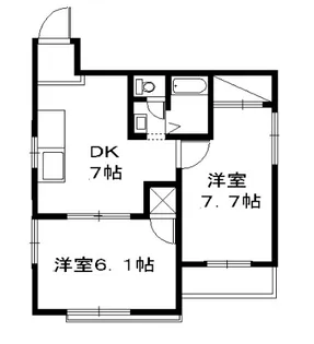 エムコート【2階】の間取り