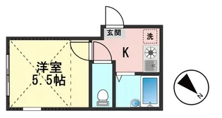 サンフォート小岩【3階】の間取り