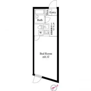 サタケドリームコート【2階】の間取り