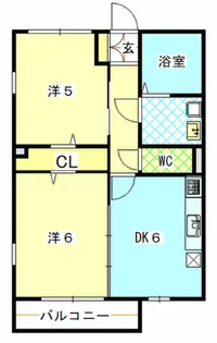 イル・フィオーレ【1階】の間取り