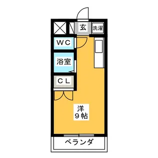 ウエストパーク寿 B【1階】の間取り