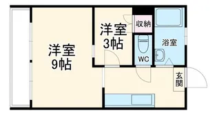 加来ビル【5階】の間取り