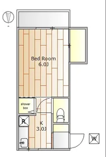 祐喜苑【2階】の間取り