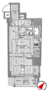 ビバリーホームズ板橋本町【7階】の間取り