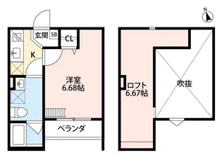 Grande Mare 堺東【1階】の間取り
