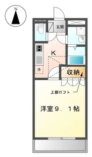パーク・オアシス(Park Oasis)【2階】の間取り