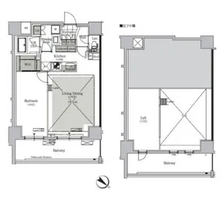 パークキューブ西ヶ原ステージ【10階】の間取り