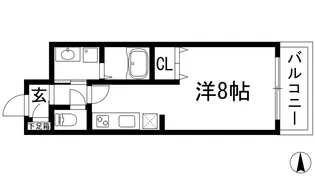 ダイワール宝塚【2階】の間取り
