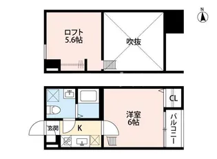 Saggio(サッジオ)【1階】の間取り