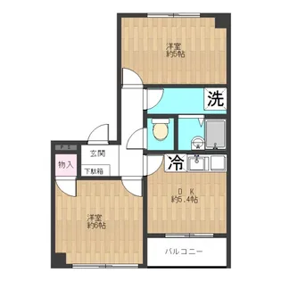 グレースジュン【3階】の間取り