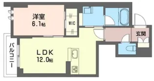 レフィナード エヌ【2階】の間取り