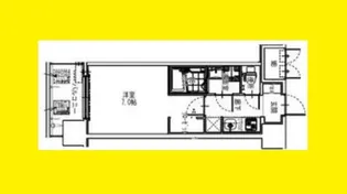 S-RESIDENCE大阪同心【14階】の間取り