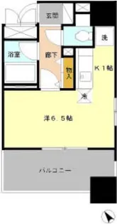 レリシェス日本橋【4階】の間取り
