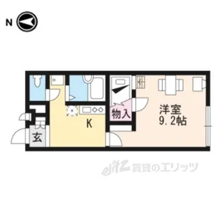 レオパレスラグラシューズ【3階】の間取り