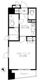 クオリア銀座3丁目【6階】の間取り
