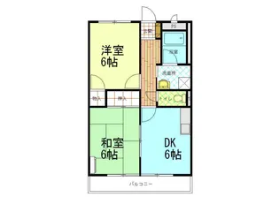 レジデンス須賀崎【2階】の間取り