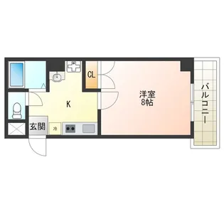 ロイヤルコート【9階】の間取り