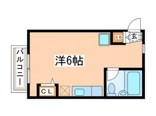 安島コ-ポ【2階】の間取り