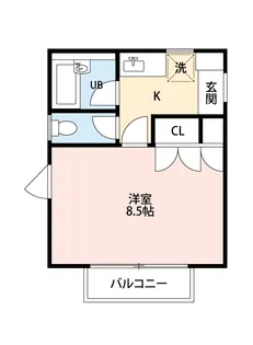 メゾン北山【1階】の間取り