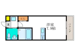 KYOTO HOUSE桂川【3階】の間取り