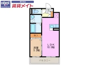 GRAND HILL【4階】の間取り