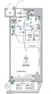 レアライズ両国【7階】の間取り