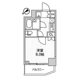 アパートメンツ練馬北町【4階】の間取り