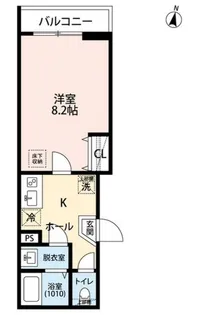エクセラン柴崎町【1階】の間取り