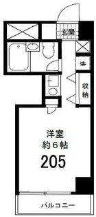 ヒルトップ道灌山【2階】の間取り