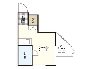 petit pas三篠【2階】の間取り