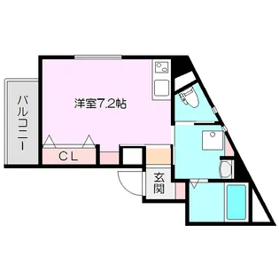 リエット【3階】の間取り