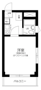 ガーデンハイツ一号館【1階】の間取り