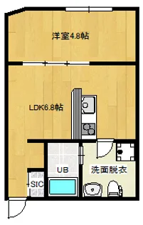 Flower Garden Neyagawa【4階】の間取り