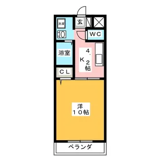 セレスト21【1階】の間取り