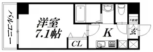 is常盤【8階】の間取り