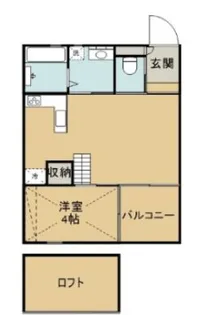 LARGO B棟【1階】の間取り