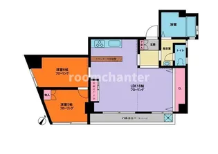 東洋吉田町ビル【2階】の間取り