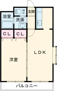 BASEI【4階】の間取り