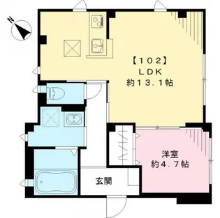 コートソレイユ【1階】の間取り