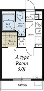 リブリ・調布神代パーク【2階】の間取り