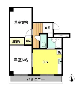 燦々ビル【3階】の間取り