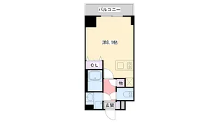 Verde西宮【7階】の間取り