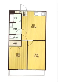 モナ・ケンオー【4階】の間取り