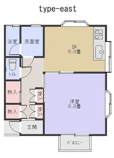 ココソラ【2階】の間取り
